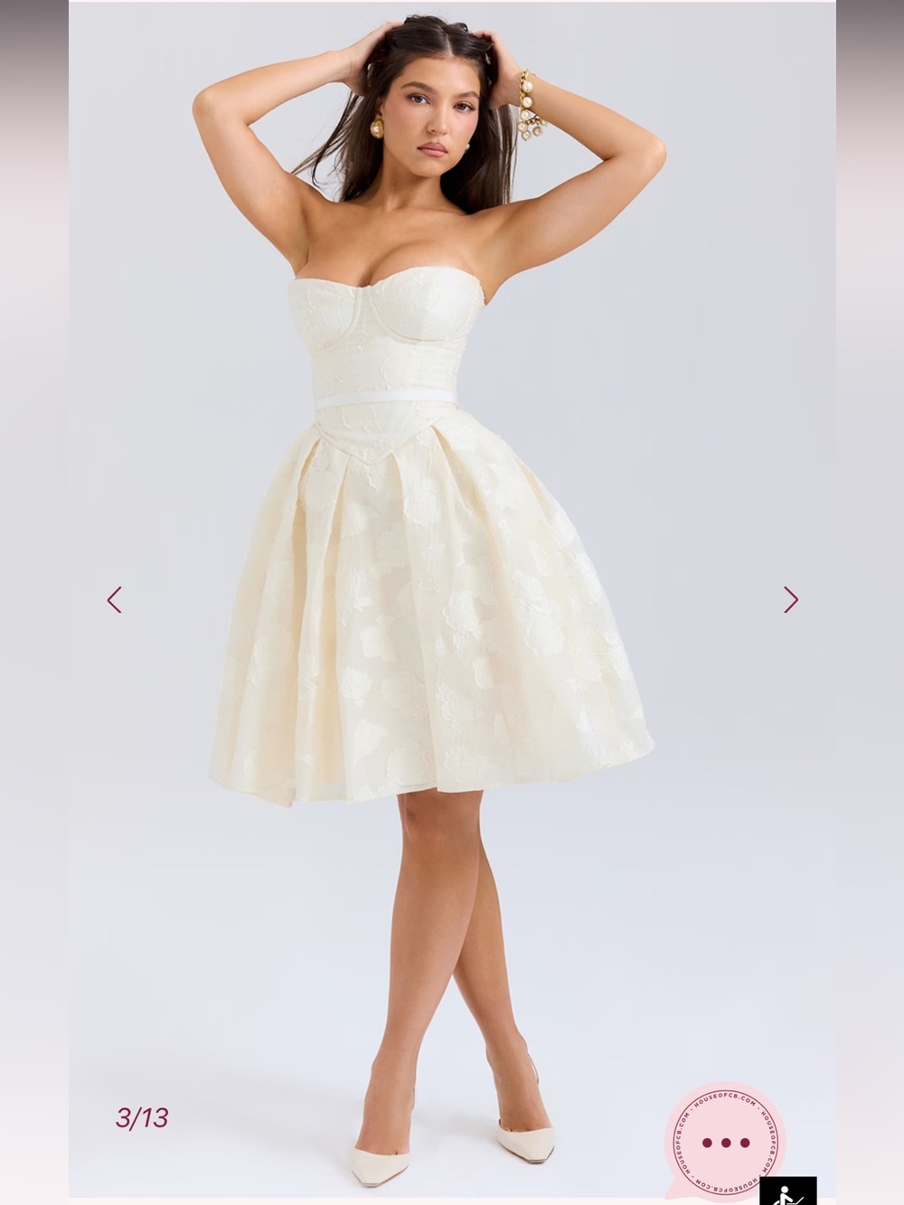 House of CB Saige Midi Dress *New with tags but missing bow